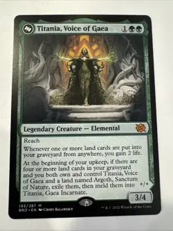 Titania, Voice of Gaea The Brothers' War Regular - Image 1