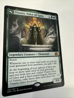 Titania, Voice of Gaea The Brothers' War Regular - Image 2