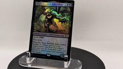 MTG Shark Shredder Killer Clone TRADITIONAL FOIL #0073 TMNT Rare NM Near Mint - Image 2