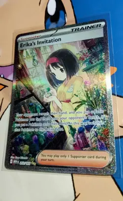 Pokemon SV 151 Erika's Invitation 203/165 Special Illustration Rare NM Pokemon - Image 3