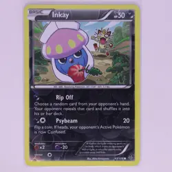 Inkay 41/108 Common - Pokemon TCG XY: Roaring Skies - Reverse Holo - Image 1