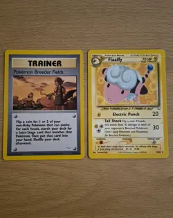 Pokemon TCG Neo Revelation Flaaffy Pokemon Breeder Fields bundle - Image 1