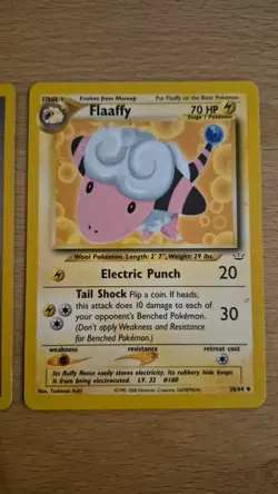 Pokemon TCG Neo Revelation Flaaffy Pokemon Breeder Fields bundle - Image 3