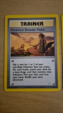 Pokemon TCG Neo Revelation Flaaffy Pokemon Breeder Fields bundle - Image 5