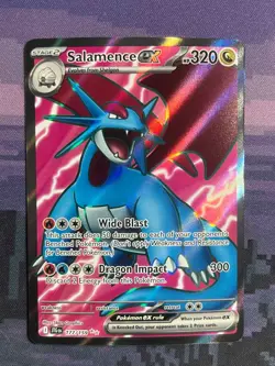 Salamence ex 177/159 Pokemon Journey Together Ultra Rare Near Mint - Image 1
