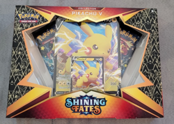 Pokemon TCG Shining Fates Collection Pikachu V - New/Factory Sealed Mint Rare - Image 1