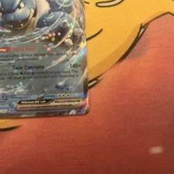 Blastoise ex 009/165 Scarlet & Violet 151 SV Holo Double Rare Pokemon TCG NM - Image 5