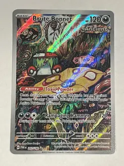 Brute Bonnet 207/182 NM Paradox Rift Pokemon - Image 1