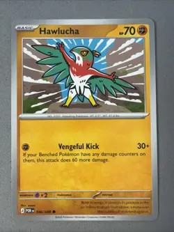 Pokemon TCG * Hawlucha 46/088 Common * Mega Evolution Perfect Order * FRESH PK - Image 1