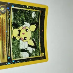 Pokemon 2001 Promo Pichu Reverse Holo Black Star WOTC 35/53 - Image 2