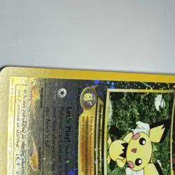 Pokemon 2001 Promo Pichu Reverse Holo Black Star WOTC 35/53 - Image 5