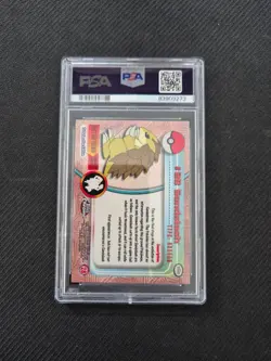 Pokemon Topps Chrome Sandslash Holo 28 PSA 10 Pokemon T.V. - Image 2