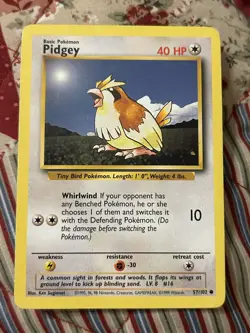 Pokemon Pidgey Trainer Deck B 57/102 PSA 10 Gem Mint - Image 1