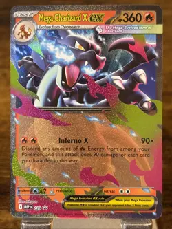 Pokemon MEP #029 Mega Charizard X EX Promo Holo - Image 1