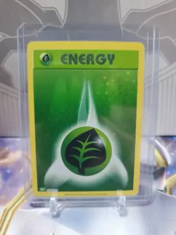 Holo Grass Energy Leaf Energy 033/034 CLV NM Pokemon TCG Classic Venusaur Deck - Image 1