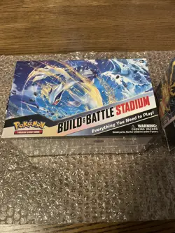 **SEALED** SILVER TEMPEST Build and Battle Stadium Box ~ Pokemon TCG - Image 1