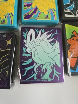 Job Lot Bundle of 17 Sealed Pokemon Deck Sleeves Crown Zenith Ascended SV 151 - Image 4