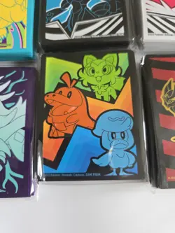 Job Lot Bundle of 17 Sealed Pokemon Deck Sleeves Crown Zenith Ascended SV 151 - Image 5