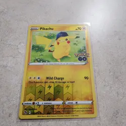 Pokemon TCG Pikachu Pokemon Go 028/078 Reverse Holo Rare NM Near Mint Nintendo - Image 1