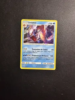 Carte Pokemon Leviator 33/147 HOLO Ombres Ardentes Soleil & Lune FR - Image 1