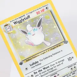 Pokemon TCG - Wigglytuff 16/64 Jungle Holo Rare 1st Edition WOTC - PL - Image 1