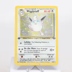 Pokemon TCG - Wigglytuff 16/64 Jungle Holo Rare 1st Edition WOTC - PL - Image 2