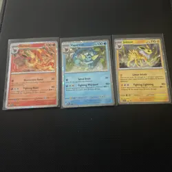 Flareon 167, Vaporeon 168, Jolteon 169 - Black Star Promo - Pokemon TCG - Image 1