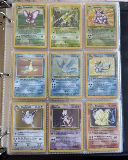 Pokemon TCG Vintage Binder Collection, 1st Edition/Jungle/Fossil/Rocket/Base 2… - Image 1