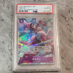 PSA 10 Japanese Porche 2024 OP07-072 Alternate Art SR One Piece - Image 1