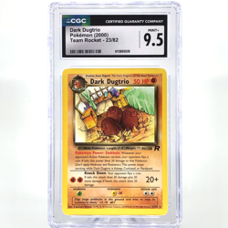 CGC 9.5 Pokemon Card Dark Dugtrio 23/82 Team Rocket 2000 English Karte [9.5] - Image 1
