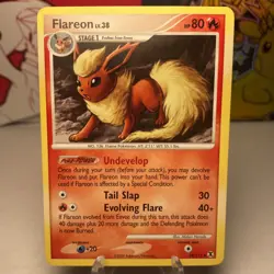 Flareon 19/111 Rare Rising Rivals Pokemon Card - Image 1