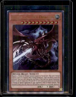 JMPS- EN005 Slifer The Sky Dragon Ultra Rare JUMP Yugioh Card Ltd Edition Promo - Image 1