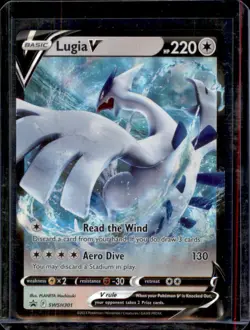 Lugia V SWSH301 - Ultra Rare - Sword & Shield Promo Pokemon Card LP - Image 1