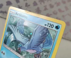 Articuno SM144 Black Star Promo Heavy Played Pokemon Card - Image 3