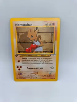 Hitmonchan 1st Edition Neo Destiny Common 69/105 - Lightly Played Pokemon Card - Image 1