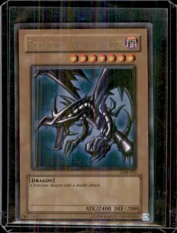 LOB-070 Red-Eyes B. Dragon Ultra Rare UNL Edition *HP* Yugioh Card - Image 1