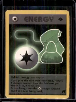Potion Energy 82/82 1st Edition Team Rocket Uncommon Pokemon Card - Image 1