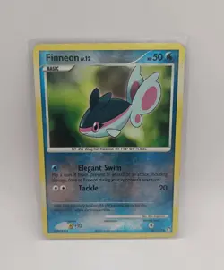 Finneon 83/123 Mysterious Treasures Reverse Holo Pokemon Card - Image 1
