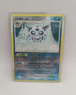 Glalie 25/123 reverse holo Pokemon Mysterious Treasures trading card - Image 1