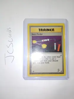 Item Finder 103/130 - Pokemon Base Set 2 Regular - MP - Image 3