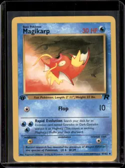 1st Edition Magikarp 47/82 - Vintage Rocket Non-Holo Pokemon Card - HP - Image 3