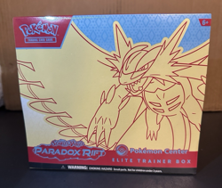 Pokemon Center Scarlet Violet Paradox Rift ETB Elite Trainer Box NEW SEALED - Image 1