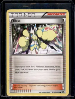 Elesa Legendary Treasures Radiant Collection RC20/RC25 Pokemon Card - Image 1