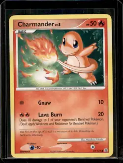 Charmander 82/132 Diamond & Pearl Regular Common Pokemon Card - MP - Image 1