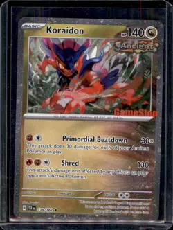 Koraidon 119/162 GameStop Stamped - Holo - Promo - Pokemon Card - Image 1