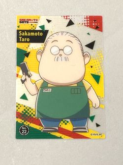 Taro Sakamoto - No.22 - Sakamoto Days Clear Card Collection Plastic Japanese - Image 1