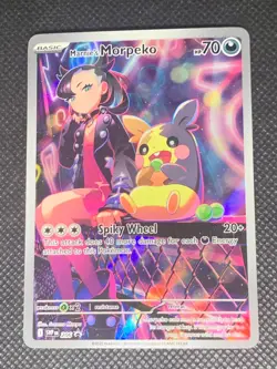 Marnie's Morpeko SVP206 - S&V Promo Pokemon Card - NM - Image 1