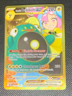 Iono's Bellibolt ex 188/159 - Journey Together Pokemon Card - NM - Image 1