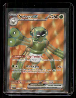 Spidops Ex 223/198 - Scarlet & Violet Base - Pokemon Tcg - Near Mint - Image 1