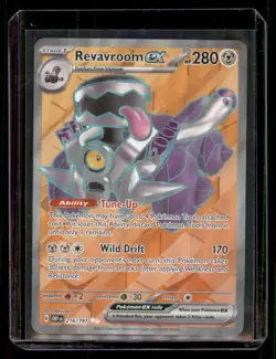 Revavroom ex 216/197 Obsidian Flames Full Art Ultra Rare Pokemon Card - NM - Image 1